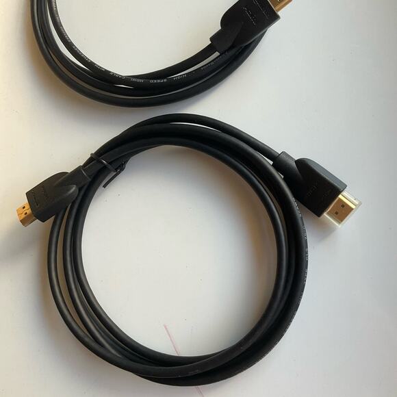 Amazon Basics 2-Pack HDMI Cable, 18Gbps High-Speed,4K@60Hz, 2160p, 6 Foot, Black - Picture 2 of 4